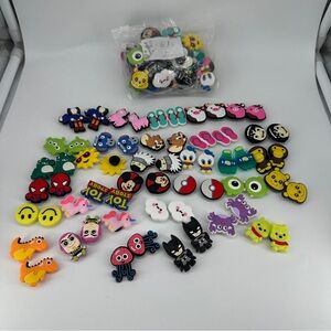 Colorful Cartoon Shoe Charms Set